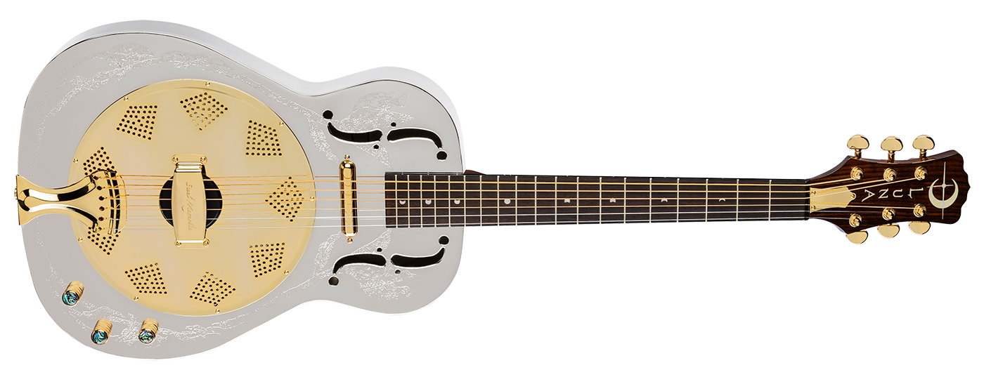 Luna Steel Magnolia Resonator